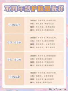 【姬存希】不同年龄，不同护肤的选择，你选对了吗？请爱惜自己！ - 钦州28生活网 qinzhou.28life.net